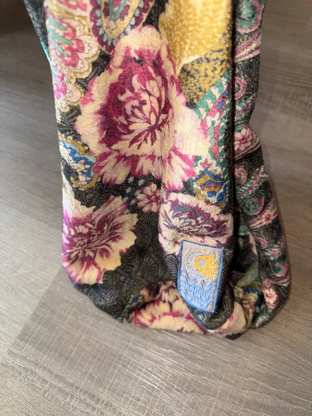 Johnny Was Laurel Canyon Floral Blanket Sling Bag - Pouch Only